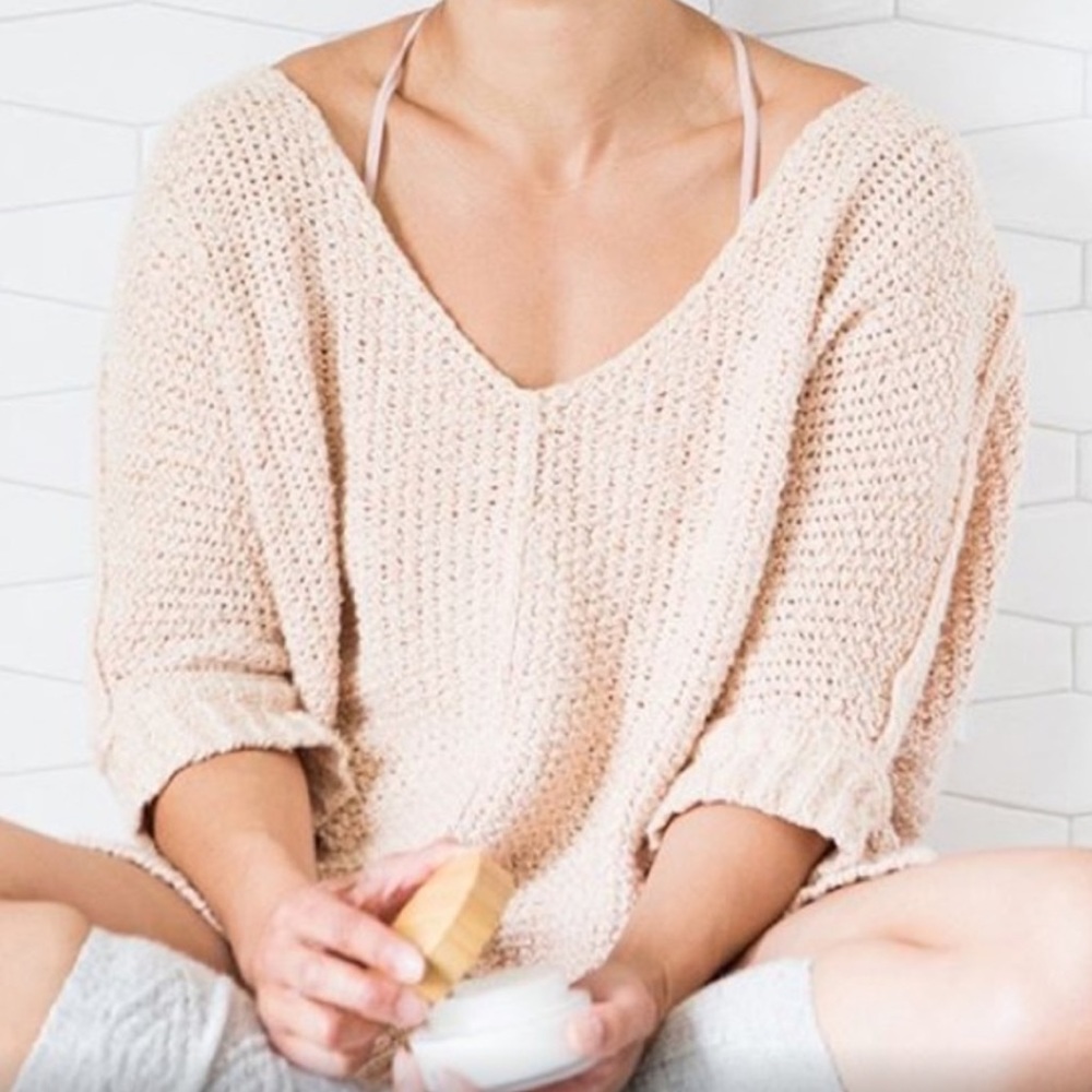 SOLD Free People oversized sweater